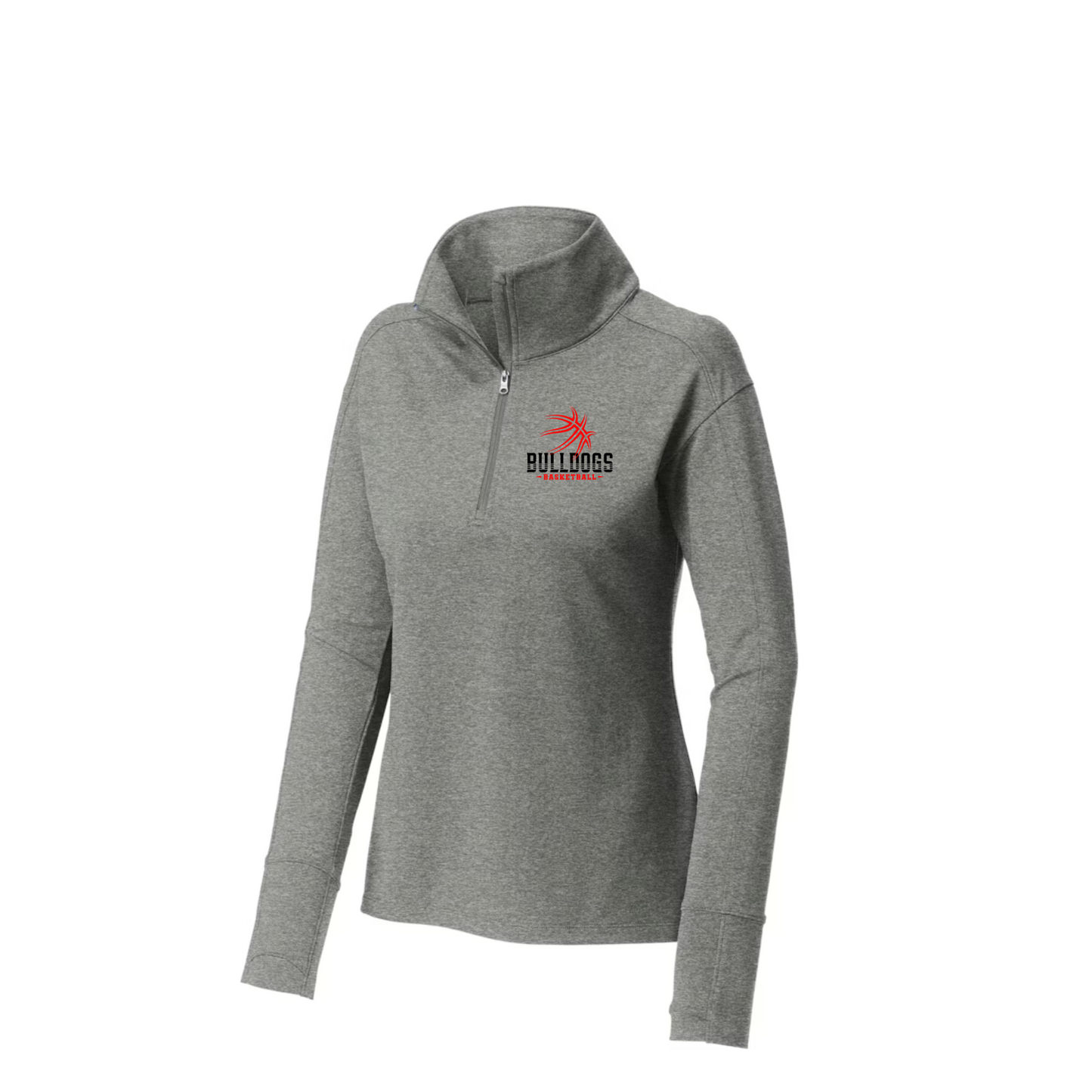 NORTH GWINNETT BASKETBALL 1/2 ZIP PULLOVER WOMEN