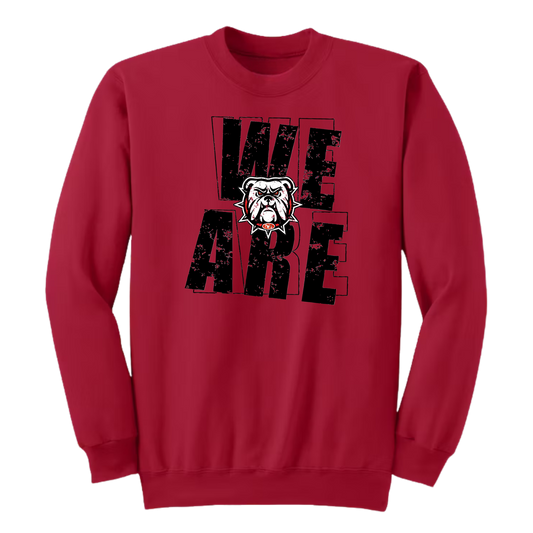 WE ARE GRUNDGE BULLDOG FLEECE CREW SWEATER YOUTH