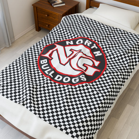NORTH GWINNETT VELVETEEN PLUSH BLANKET