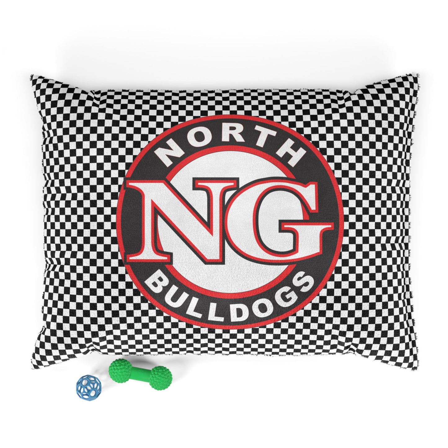 North Gwinnett Checkerboard Pet Bed