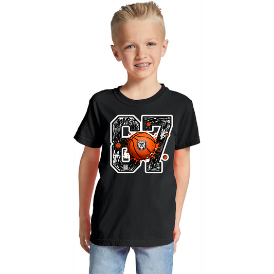 NORTH GWINNETT BASKETBALL "67" SCRIBBLE T-SHIRT YOUTH