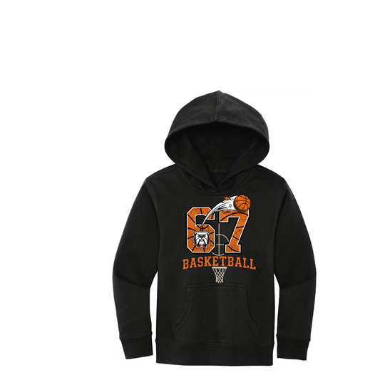 NORTH GWINNETT BASKETBALL FLEECE "67" HOODIE YOUTH
