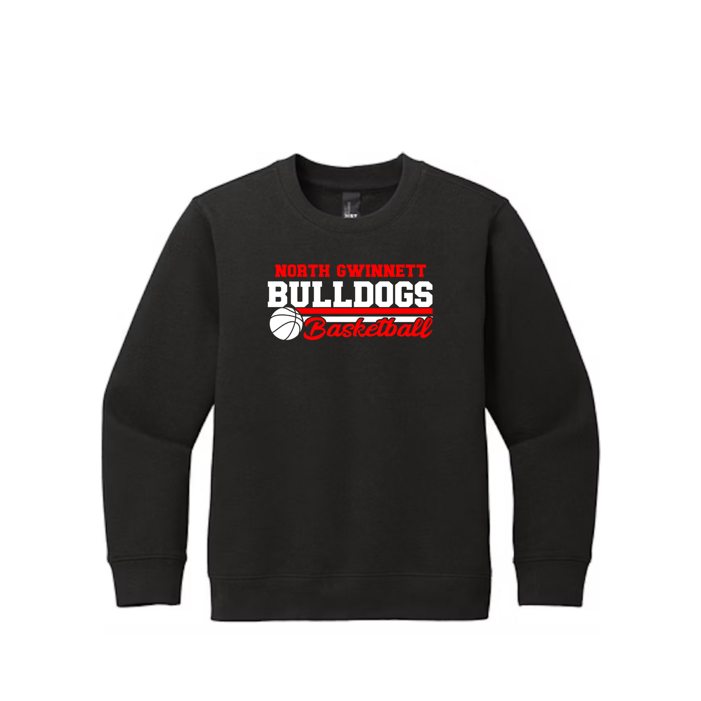 NORTH GWINNETT BASKETBALL FLEECE CREW YOUTH