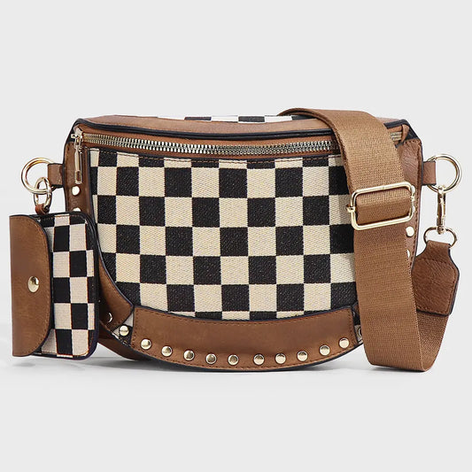 CHECKERED CLASSIC CROSSBODY BAG