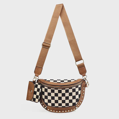 CHECKERED CLASSIC CROSSBODY BAG