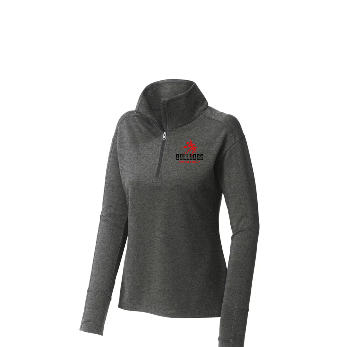 NORTH GWINNETT BASKETBALL 1/2 ZIP PULLOVER WOMEN