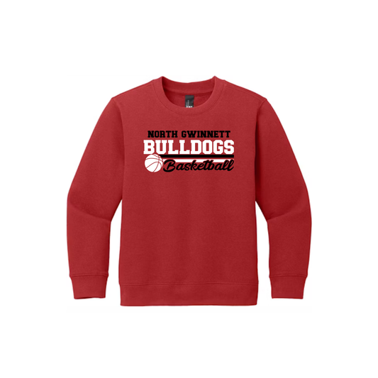NORTH GWINNETT BASKETBALL FLEECE CREW YOUTH