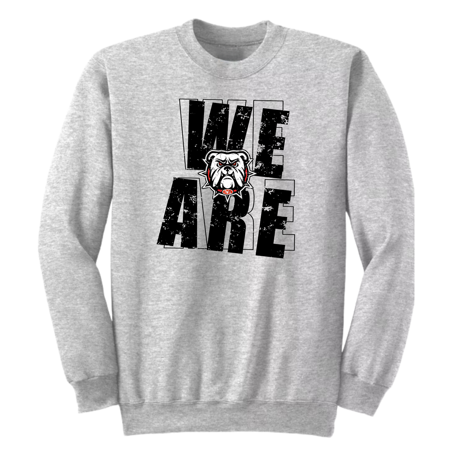 WE ARE GRUNDGE BULLDOG FLEECE CREW SWEATER ADULT