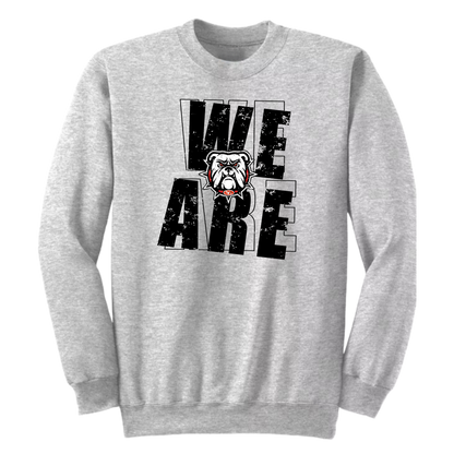 WE ARE GRUNDGE BULLDOG FLEECE CREW SWEATER ADULT
