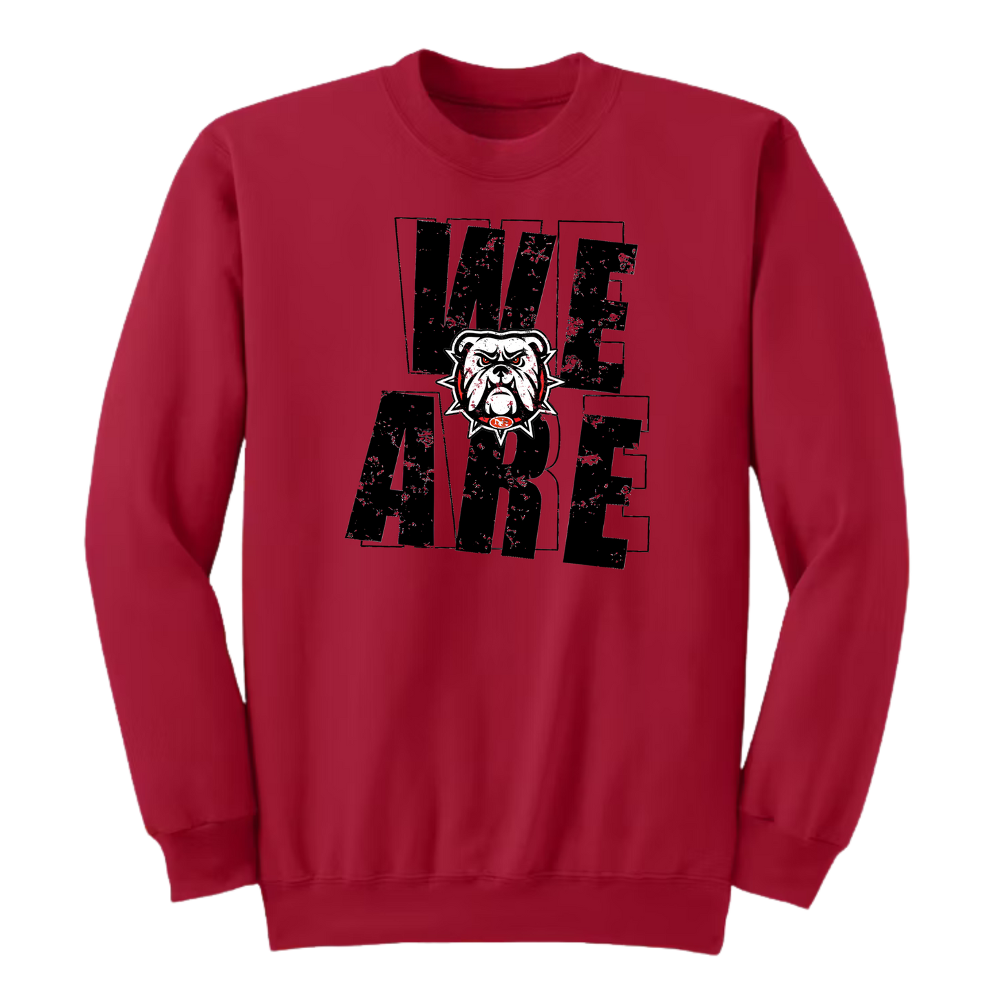 WE ARE GRUNDGE BULLDOG FLEECE CREW SWEATER ADULT