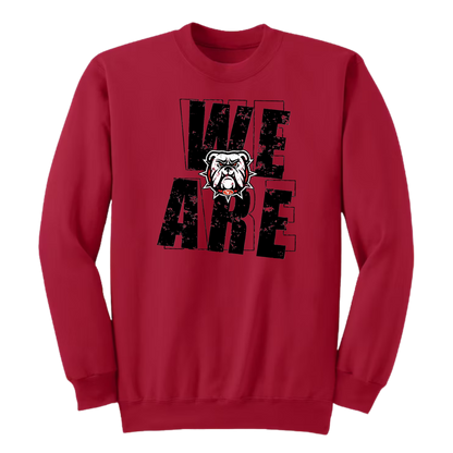 WE ARE GRUNDGE BULLDOG FLEECE CREW SWEATER ADULT