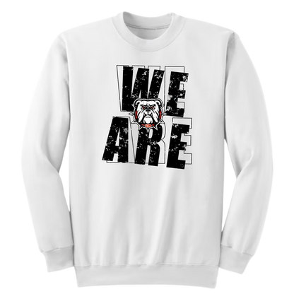 WE ARE GRUNDGE BULLDOG FLEECE CREW SWEATER ADULT