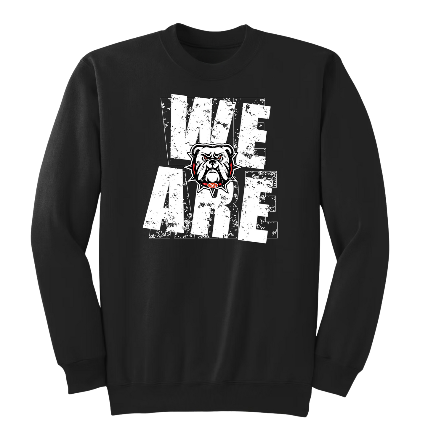 WE ARE GRUNDGE BULLDOG FLEECE CREW SWEATER YOUTH