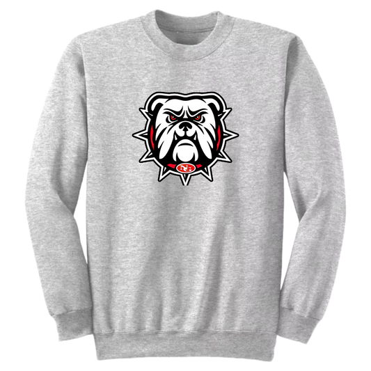 BULLDOG FLEECE CREW ADULT